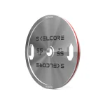 Skelcore Chrome Steel Powerlifting Weight Plate With Handle - 45Lb/20Kg