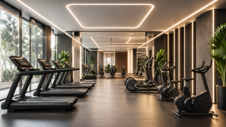 espace cardio salle de sport moderne et performant